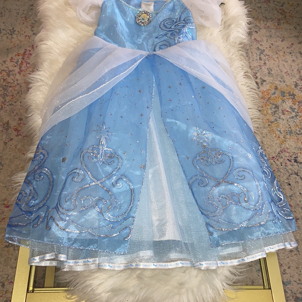 Disney Store Cinderella Costume Princess Dress, Size 7/8 - Picture 4 of 16